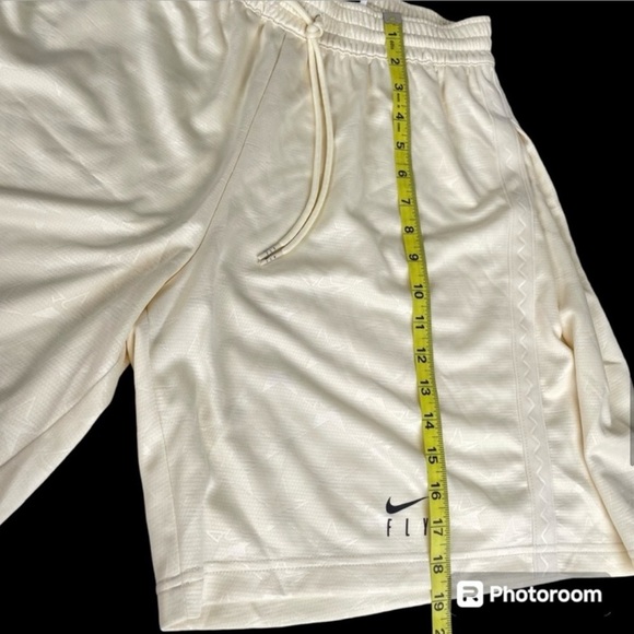 NWOT Nike Dri-Fit Swoosh Fly Crossover Women’s Small Ivory Basketball Shorts - Picture 5 of 14